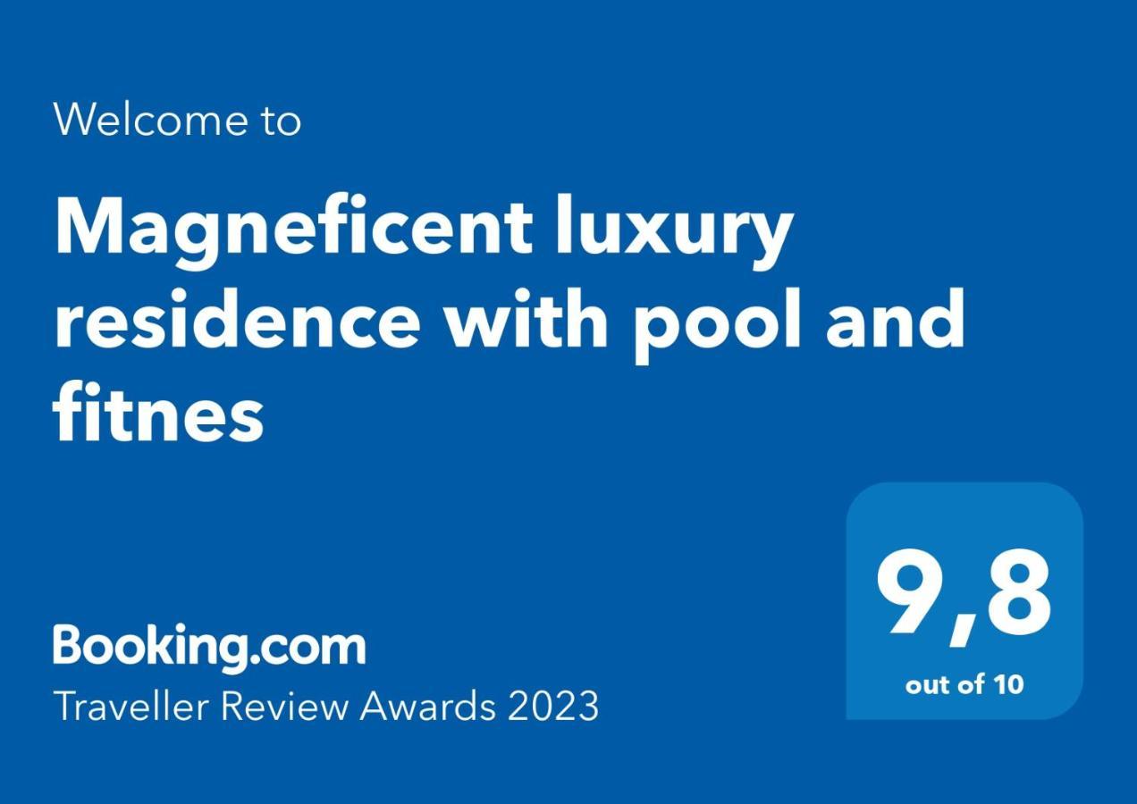 Magneficent Luxury Residence With Pool And Fitnes Κωνσταντινούπολη Εξωτερικό φωτογραφία